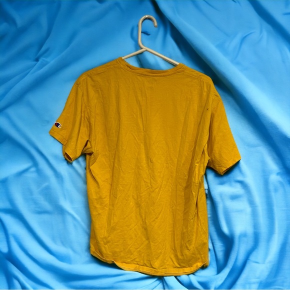 Champion Classic Tee - Vibrant Yellow - Gently Used - Picture 2 of 3